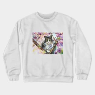 Cat Crewneck Sweatshirt